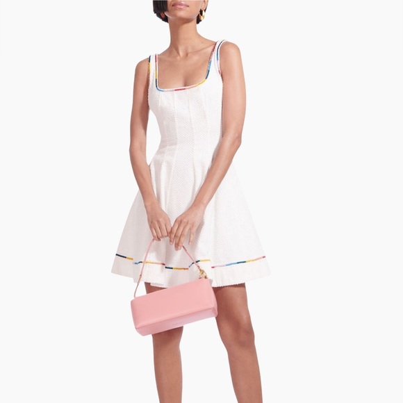 Staid Wells Embroidered Minidress - Picture 1 of 6